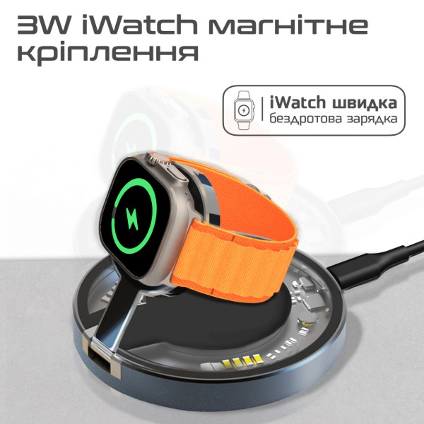 Фото - Уцінка - Бездротовий зарядний пристрій Promate magring