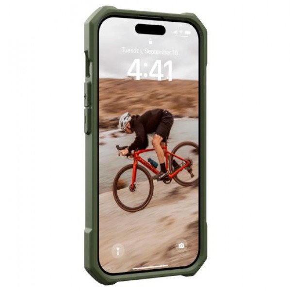 Фото - Чохол для смартфону UAG for Apple iPhone 15 Pro Essential Armor Magsafe Olive Drab (114276117272)