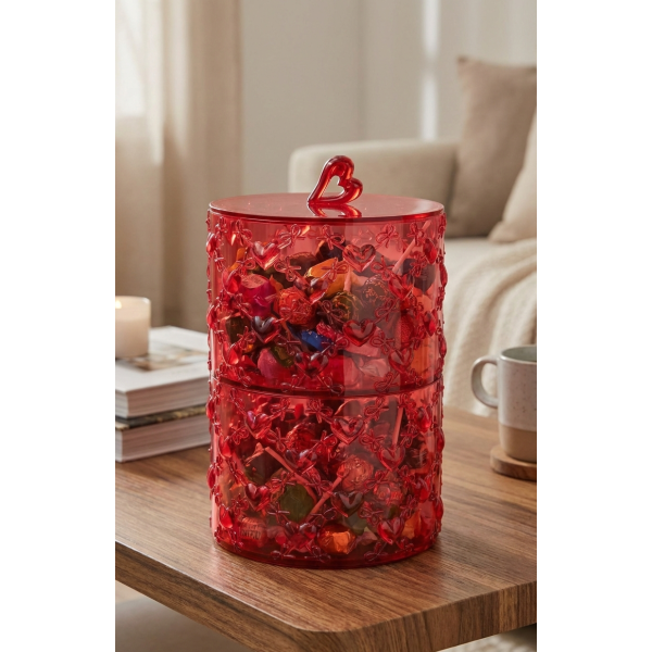 Фото - Конфетница Guzzini LOVE RED (11520165)