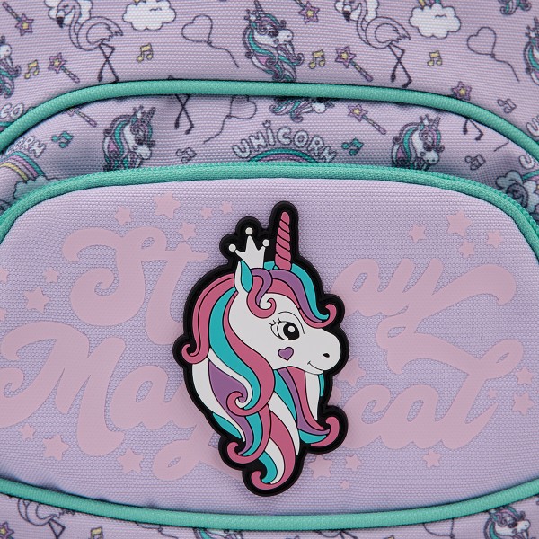 Фото - Рюкзак школьный YES Magical Unicorn K-34 (550024)