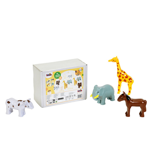 Фото - Ігровий набір для малюка Klein EST - Магнітний пазл про тварин, 8 тварин (0066)