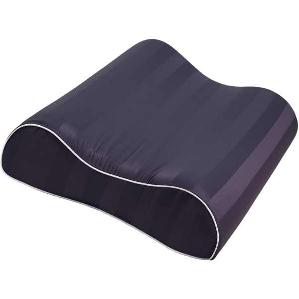 Фото - Подушка ортопедична MirSon №4235 Noble Stripe Graphite 58х40х10.5 см (2200006424529)