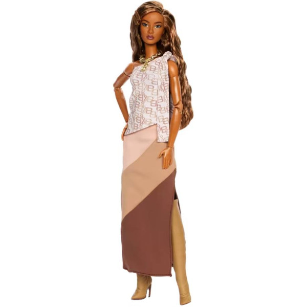 Фото - Колекційна лялька Barbie "You Create Barbie Basics" – брюнетка (JJX35)