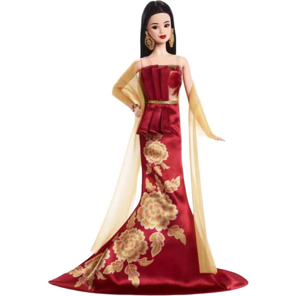 Фото - Коллекционная кукла Barbie Лунный Новый год (JJX83)