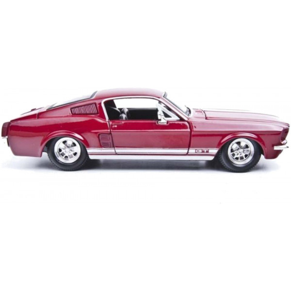 Фото - Колекційна машинка 1:24 Maisto Ford Mustang GT 1967 червоний (31260 red)