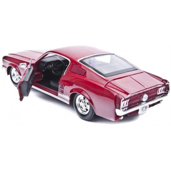 Фото - Колекційна машинка 1:24 Maisto Ford Mustang GT 1967 червоний (31260 red)