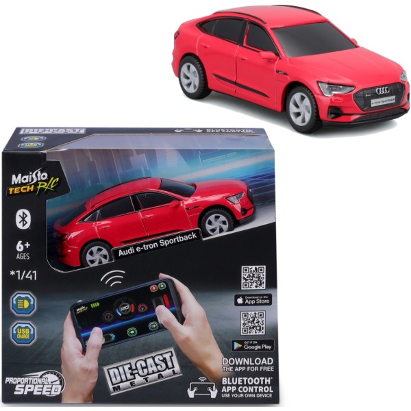 Фото - Радіокерована машинка Maisto Tech Audi e-tron Sportback (82651 (23009))