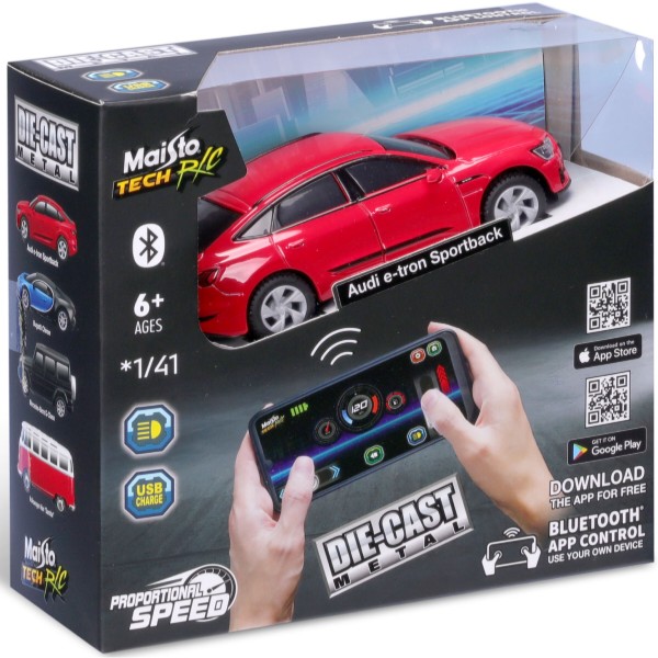 Фото - Радіокерована машинка Maisto Tech Audi e-tron Sportback (82651 (23009))