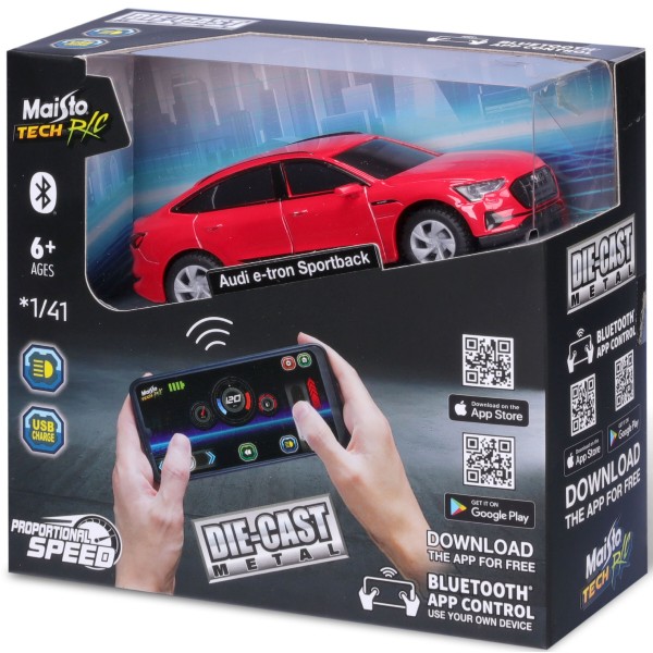 Фото - Радіокерована машинка Maisto Tech Audi e-tron Sportback (82651 (23009))