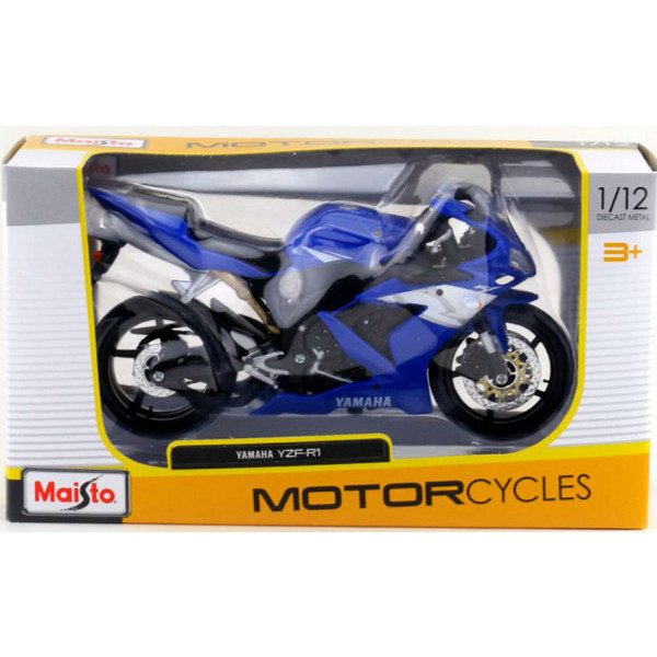 Фото - Колекційна машинка 1:12 Maisto Yamaha YZF-R1 (31101-17)