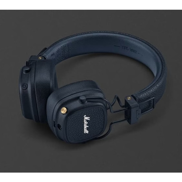 Фото - Навушники накладні бездротові Marshall Major V Midnight Blue (1008144)