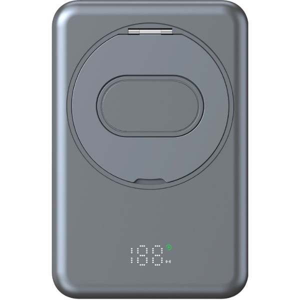 Фото - Батарея мобильная MAKE 10000mAh 22.5W Pro Magnetic Gray (MPB-1010MGR)