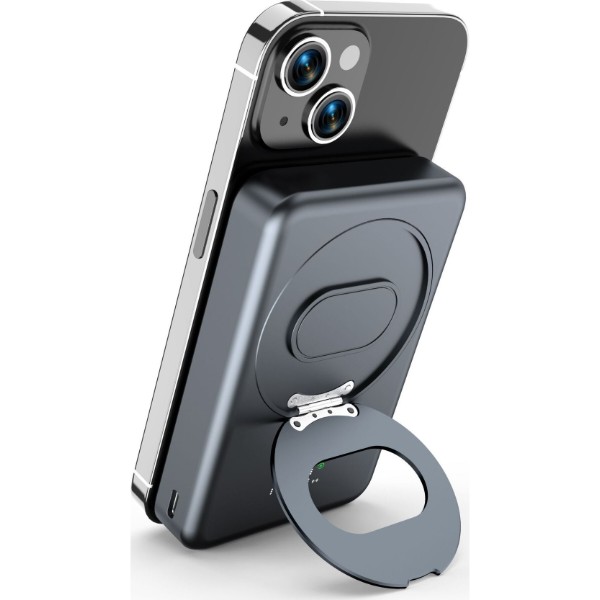Фото - Батарея мобильная MAKE 10000mAh 22.5W Pro Magnetic Gray (MPB-1010MGR)