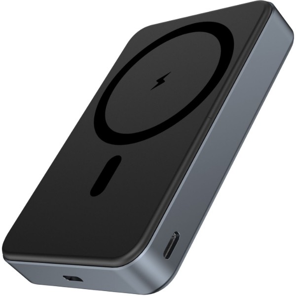 Фото - Батарея мобильная MAKE 10000mAh 22.5W Pro Magnetic Gray (MPB-1010MGR)