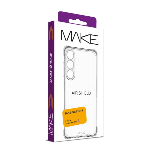Фото - Чохол для смартфону MAKE AirShield for Samsung S26 FE  (MCAS-SS26FE)