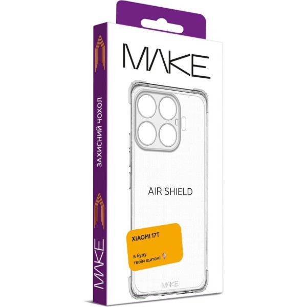 Фото - Чехол для смартфона MAKE AirShield for Xiaomi 17T (MCAS-X17T)