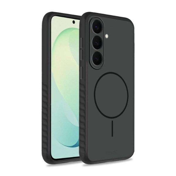 Фото - Чохол для смартфону MAKE Atlas Magnet for Samsung S26 FE, Black (MTLSM-SS26FEBK)