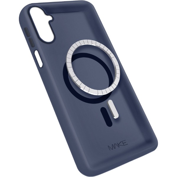 Фото - Чохол для смартфону MAKE Aura Magnet for Samsung Galaxy A18/A17, Blue (MCLAM-SA18/SA17BL)
