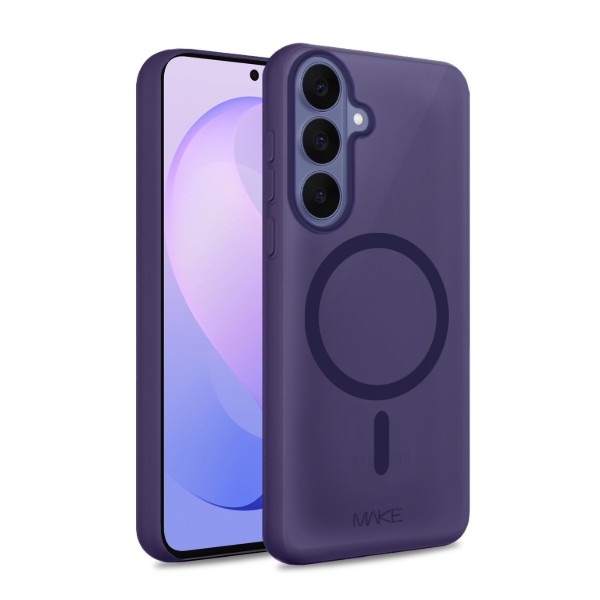 Фото - Чехол для смартфона MAKE Aura Magnet for Samsung S26 FE, Blueberry (MCLAM-SS26FEBB) Фото - Чехол для смартфона MAKE Aura Magnet for Samsung S26 FE, Blueberry (MCLAM-SS26FEBB)