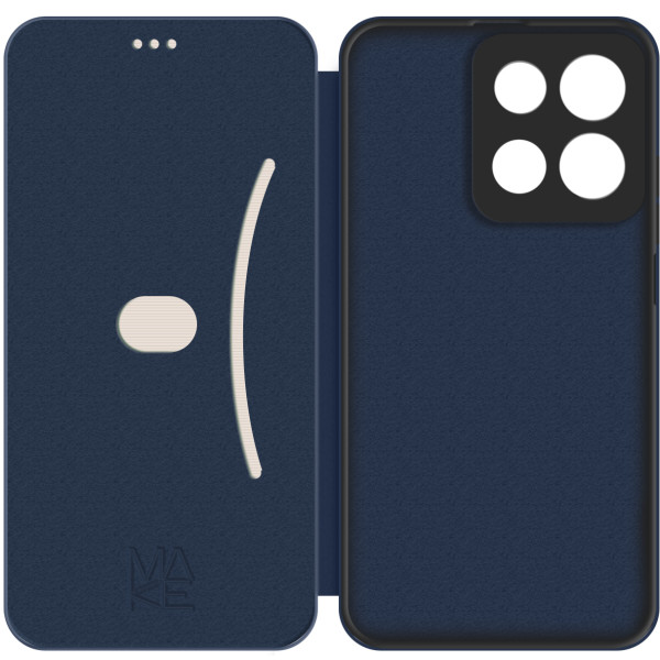 Фото - Чохол для смартфона MAKE Flip for Motorola G17/G17 Power, Evening Blue (MCP-MG17/G17PEB)