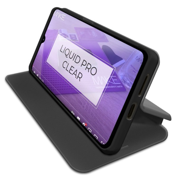 Фото - Чехол для смартфона MAKE Flip for Samsung Galaxy A08/A07, Black (MCP-SA08/SA07BK)