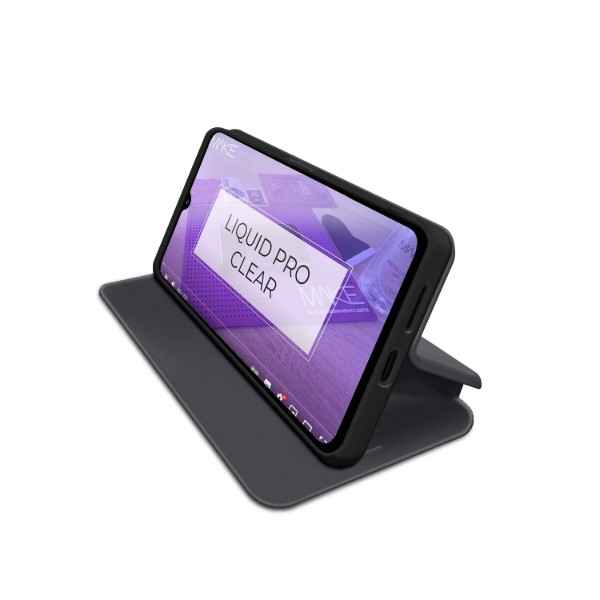 Фото - Чехол для смартфона MAKE Flip for Samsung Galaxy A18/A17, Silver (MCP-SA18/SA17SI)