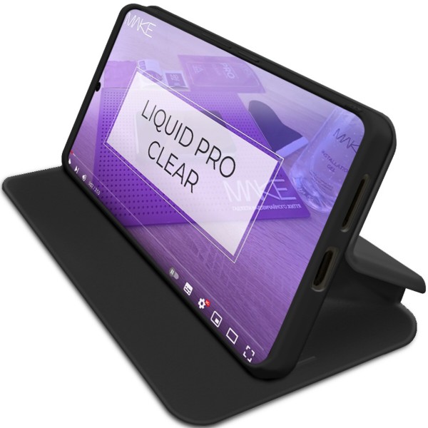 Фото - Чехол для смартфона MAKE Flip for Xiaomi Redmi Note 17 Pro, Black (MCP-XRN17PBK)