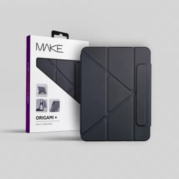 Фото - Чехол для планшета MAKE for Apple iPad 11" (2026/2025) Origami+ Black (MTCOL-AI1126/25BK)