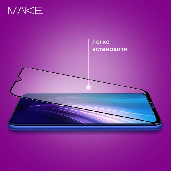 Фото - Захисне скло для смартфону MAKE FCFG Xiaomi Redmi 14C/Poco C75 (MGF-XR14C/PC75)