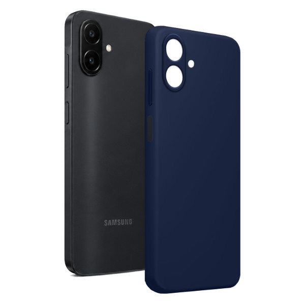 Фото - Чехол для смартфона MAKE Silicone for Samsung Galaxy A08, Dark Blue (MCL-SA08BL)