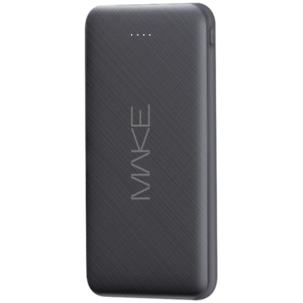 Фото - Батарея мобільна MAKE 10000mAh 22.5W Black (MPB-107BK)
