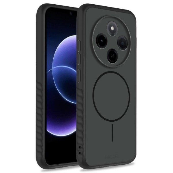 Фото - Чохол для смартфону MAKE Xiaomi Redmi 17C Atlas Magnet Black (MTLSM-XR17CBK)