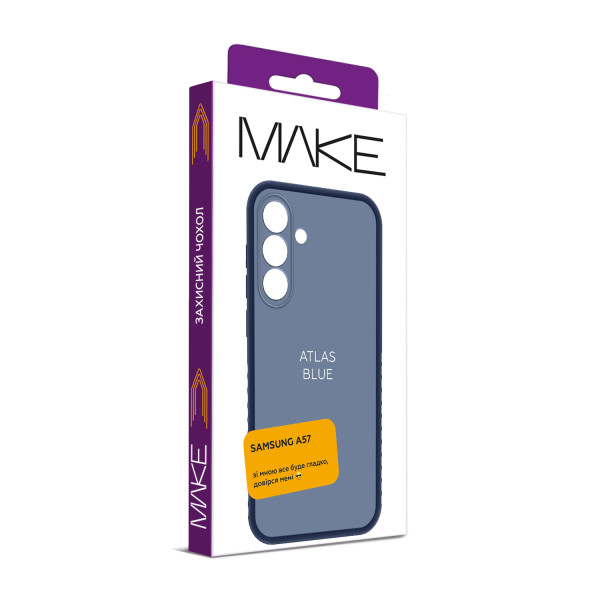 Фото - Чехол для смартфона MAKE Atlas for Samsung A57, Blue (MTLS-SA57BL)