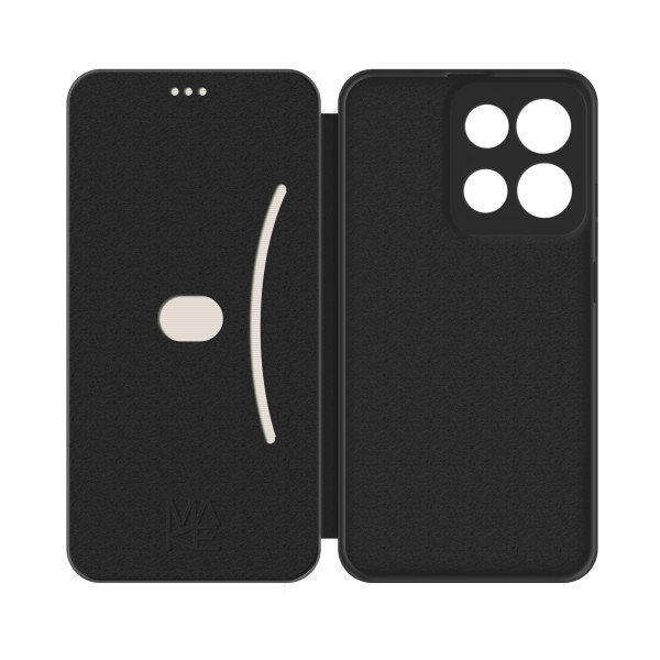 Фото - Чохол для смартфона MAKE Flip for Motorola G17/G17 Power, Black (MCP-MG17/G17PBK)