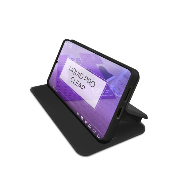 Фото - Чохол для смартфона MAKE Flip for Motorola G17/G17 Power, Black (MCP-MG17/G17PBK)