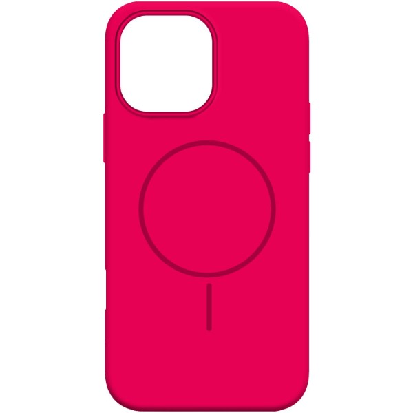 Фото - Чохол для смартфону MAKE for Apple iPhone 16 Pro Max Silicone Solo Fuchsia (MCSO-AI16PMFC)