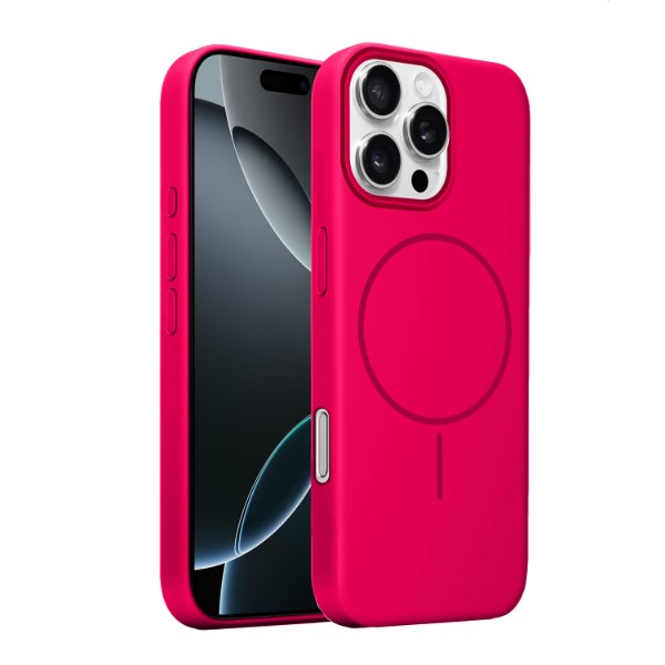 Фото - Чохол для смартфону MAKE for Apple iPhone 16 Pro Max Silicone Solo Fuchsia (MCSO-AI16PMFC)
