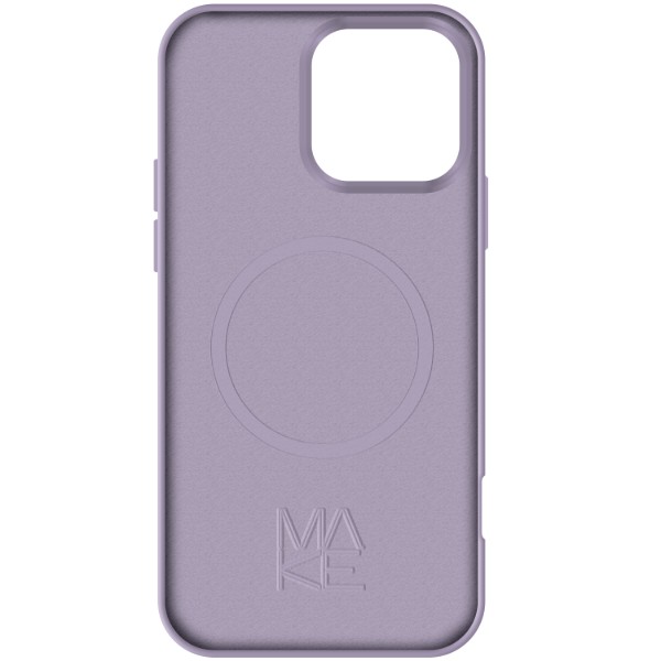 Фото - Чохол для смартфону MAKE for Apple iPhone 16 Pro Max Silicone Solo Lilac (MCSO-AI16PMLC)