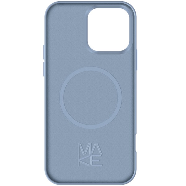 Фото - Чохол для смартфону MAKE for Apple iPhone 16 Pro Max Silicone Solo Sky Blue (MCSO-AI16PMSB)