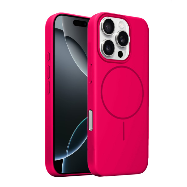 Фото - Чохол для смартфону MAKE for Apple iPhone 16 Pro Silicone Solo Fuchsia (MCSO-AI16PFC)