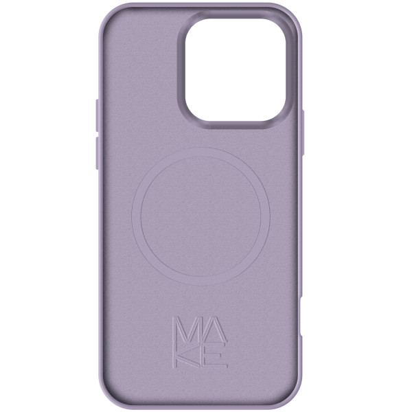 Фото - Чехол для смартфона MAKE for Apple iPhone 16 Pro Silicone Solo Lilac (MCSO-AI16PLC)