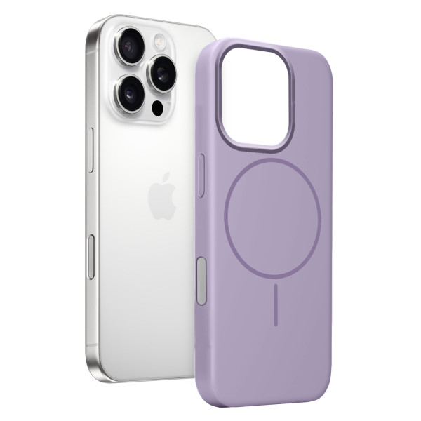 Фото - Чехол для смартфона MAKE for Apple iPhone 16 Pro Silicone Solo Lilac (MCSO-AI16PLC)