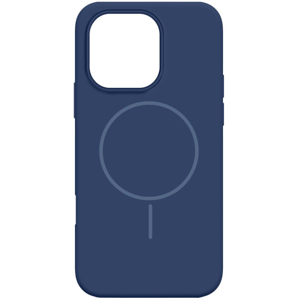 Фото - Чехол для смартфона MAKE for Apple iPhone 16 Pro Silicone Solo Navy Blue (MCSO-AI16PNV)