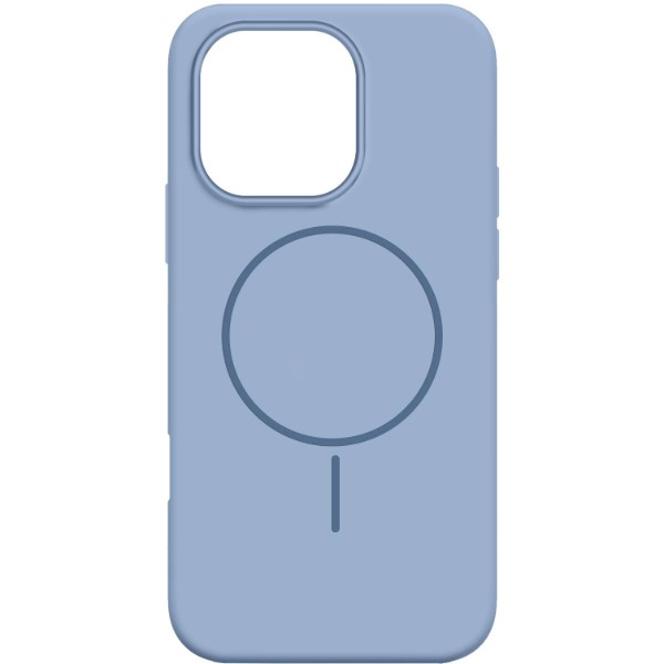 Фото - Чохол для смартфону MAKE for Apple iPhone 16 Pro Silicone Solo Sky Blue (MCSO-AI16PSB)