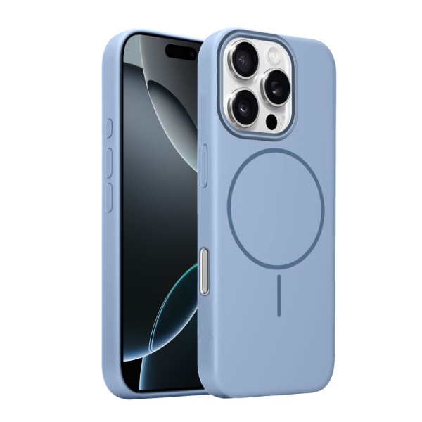 Фото - Чохол для смартфону MAKE for Apple iPhone 16 Pro Silicone Solo Sky Blue (MCSO-AI16PSB)