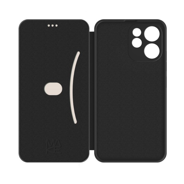 Фото - Чохол для смартфону MAKE for Oppo Reno15F/15FS Flip Black (MCP-OR15F/15FSBK)
