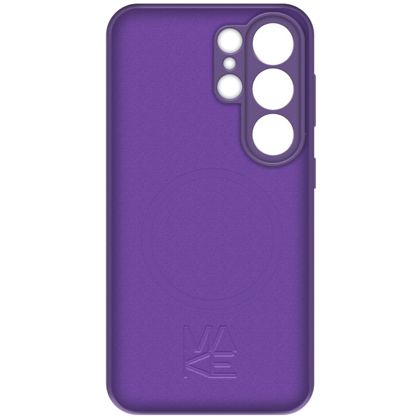 Фото - Чехол для смартфона MAKE for Samsung S26 Ultra Silicone Solo Cobalt Violet (MCSO-SS26UCV)
