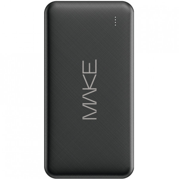 Фото - Батарея мобільна MAKE 20W 10000 mAh PD+QC Black (MPB-105BK)