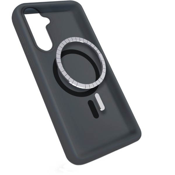 Фото - Чохол для смартфону MAKE Silicone Aura Magnet for Samsung S26 Plus, Black (MCLAM-SS26PBK)