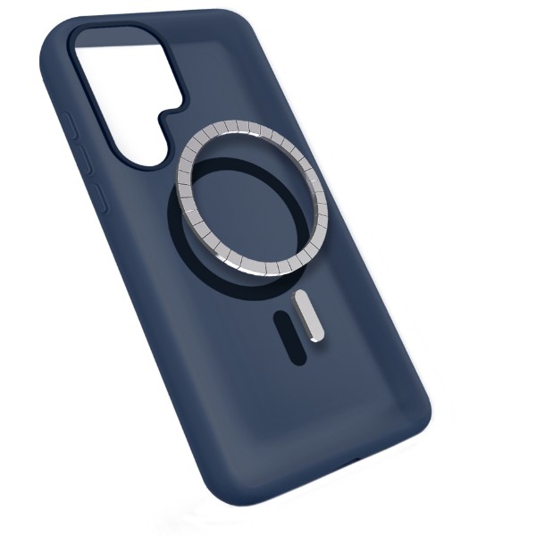 Фото - Чохол для смартфону MAKE Silicone Aura Magnet for Samsung S26 Ultra, Navy (MCLAM-SS26UNV)